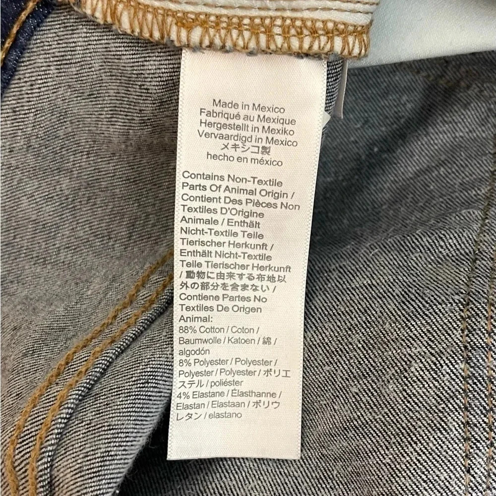 Madewell Curvy High Rise Skinny Jeans Plus Size 22 Magic Pockets Denim - Picture 9 of 11